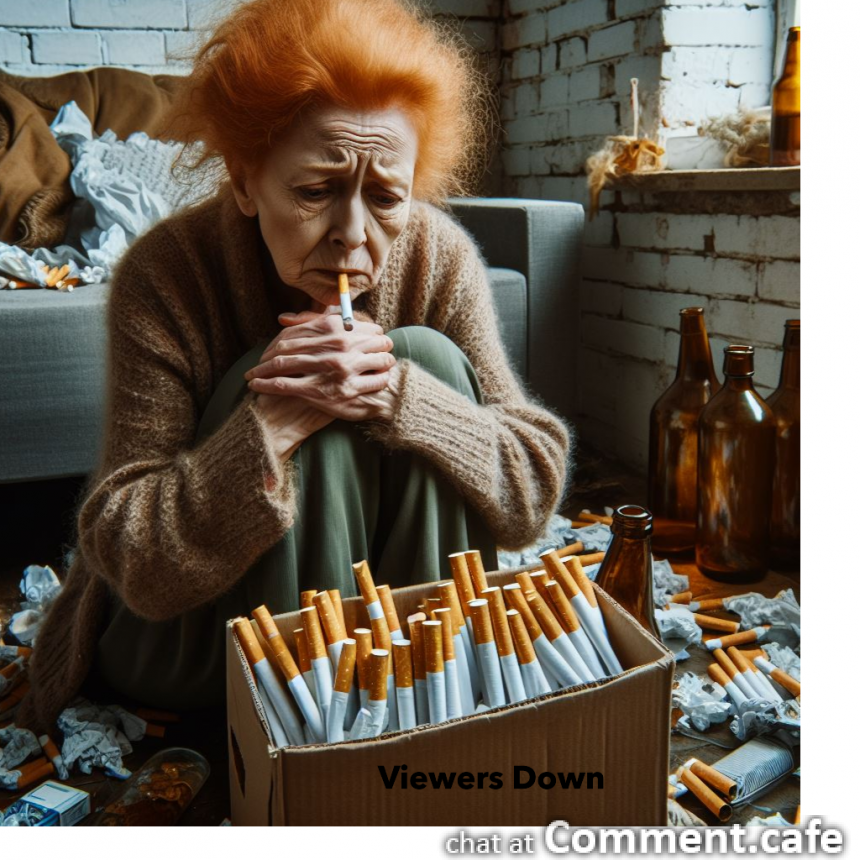 ginger old woman bottles cigarettes box dirty room sad (2).png