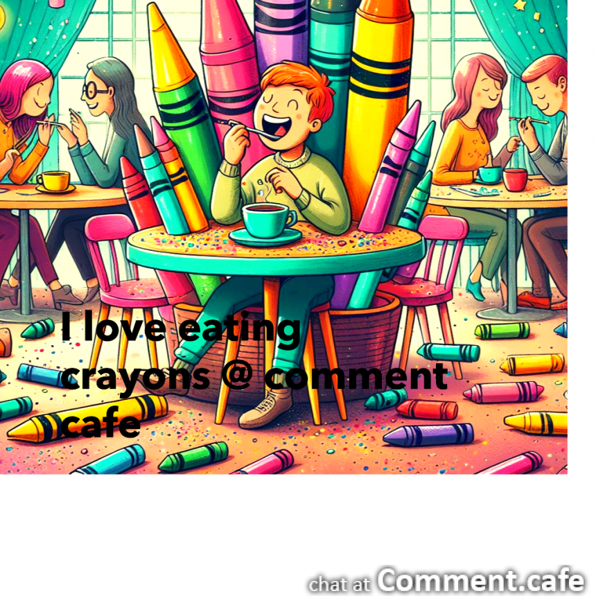 i love eating crayons at the cafe.png