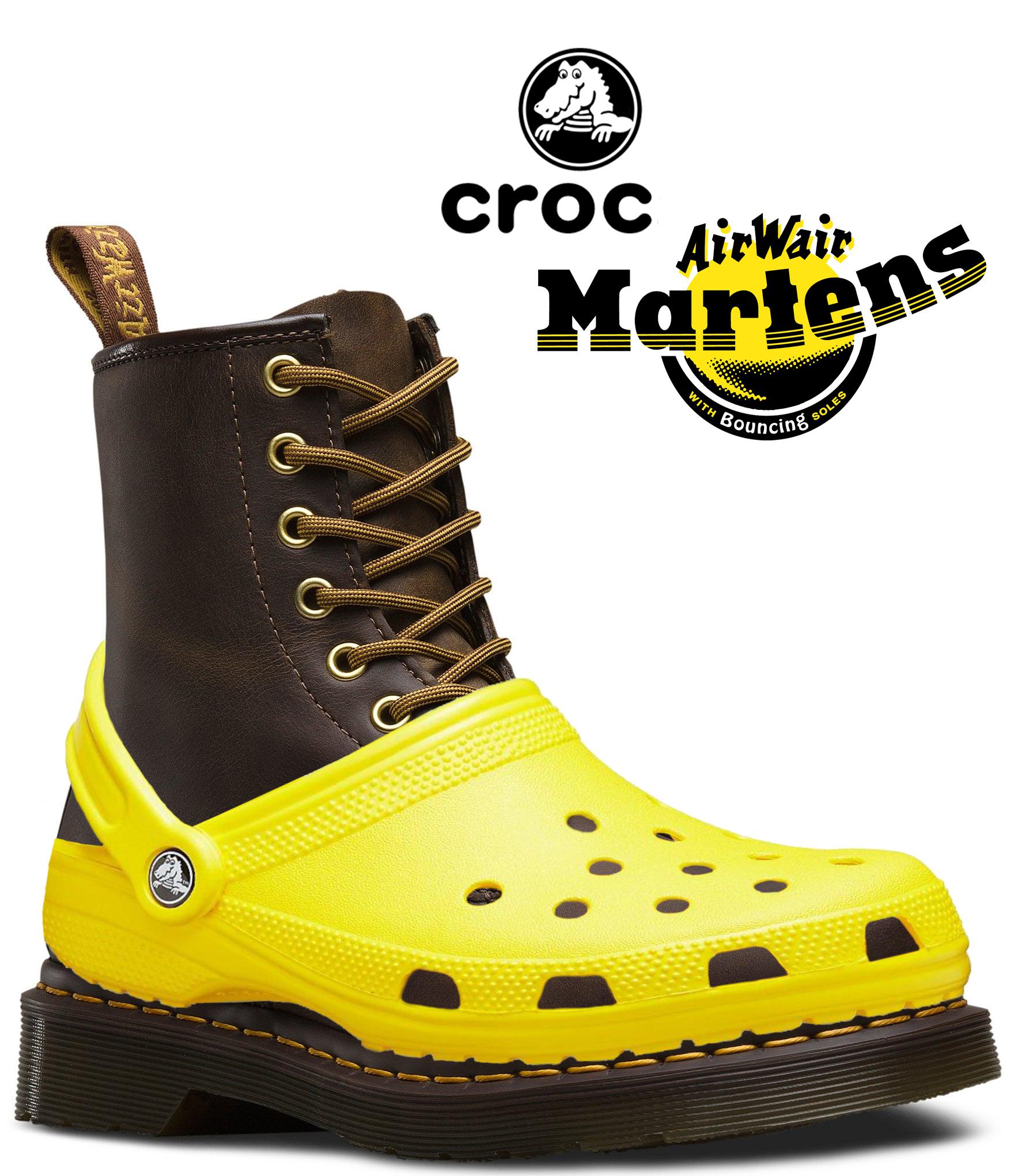 Croc Martens Crossover Footwear Event To End Humanity As We Know It – The  Needling | peacecommission.kdsg.gov.ng